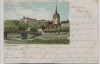 AK Gruss aus Gera Schloss Osterstein 1902