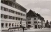 AK Foto Freudenstadt im Schwarzwald Hotel Post und Löwen-Apotheke 1960