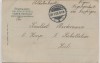 AK Naunhof Kaiser Wilhelmstrasse mit Menschen Soldatenkarte 1909 RAR
