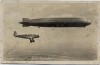 VERKAUFT !!!   AK Foto Graf Zeppelin mit Junkers Junior 1935 RAR
