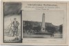 VERKAUFT !!!   AK Hüningen Huningue Internationales Radfahrerfest Abbatucci-Denkmal Haut-Rhin Elsass Frankreich 1912 RAR