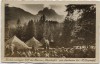 VERKAUFT !!!   AK Mittenwald Hochlandlager des Banners Werdenfels am Lautersee 1937 RAR
