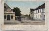 AK Plattling im Gäuboden Landauer Strasse mit Bier Halle 1902 RAR
