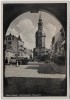 AK Bad Schandau Marktplatz mit Autos Sächsische Schweiz 1940