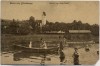 AK Gruss aus Dürnhausen Ortsansicht See Boot Menschen bei Habach Weilheim-Schongau 1907 RAR