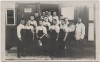 AK Foto Eggenstein Leopoldshafen Reichsarbeitsdienst Gruppenfoto beim Küchendienst 1935 RAR
