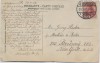 AK Mülhausen Mulhouse Partie an der Post Elsass Frankreich 1909