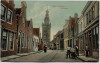 AK Monnickendam Kerkstraat mit Menschen Nordholland Niederlande 1910