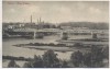 AK Cüstrin Küstrin Neue Brücke mit Fabrik Kostrzyn nad Odrą Neumark Polen 1915