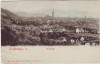 AK Freiburg im Breisgau Blick vom Hebsack auf die Stadt 1910