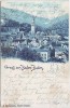 AK Gruss aus Baden-Baden Ortsansicht 1902