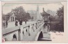 AK Hamburg Kersten-Mils Brücke mit Menschen 1900