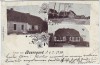 AK Gruss aus Bauregard Beauregard Altwriezen Wriezen Schule Kaufhaus Dorfstrasse 1900 RAR