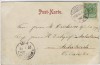 AK Gruß aus Kölln bei Elmshorn Etablissement Waldesruh H. Meyn 1898 RAR