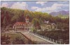Künstler-AK Bad Blankenburg Sanatorium am Goldberg Thüringer Wald 1920