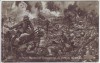 Künstler-AK Deutsche Sturmtruppen durchschneiden das feindliche Drahtverhau Soldaten 1. WK Illustrierte Zeitung Leipzig 1917