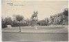 AK Bremen Kaiser Friedrich-Denkmal mit Straßenansicht 1906