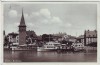 AK Lindau im Bodensee Ortsansicht Hafen Schiffe 1935