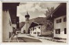 AK Foto Unterammergau Hauptstrasse mit Fahnen 1940 RAR