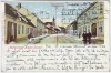 AK Litho Pottendorf Hauptstrasse Bezirk Baden Niederösterreich Österreich 1913 RAR
