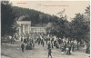 AK Marienbad Frühtrinkstunde beim Ferdinandbrunnen viele Menschen Mariánské Lázně Tschechien 1911