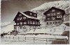 AK Foto Pontresina Pension Edelweiss u. Dependence im Winter GR Schweiz 1968