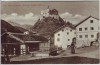 AK Tarasp Ortsansicht mit Schloss Unterengadin GR Schweiz 1912