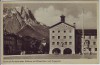 AK Garmisch-Partenkirchen Rathaus mit Waxenstein und Zugspitze 1930