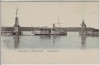 AK Konstanz am Bodensee Hafeneinfahrt mit Dampfer Kaiser Wilhelm 1910