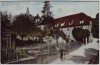 AK Heidelberg Gasthaus zur Hirschgasse mit Radfahrer 1914