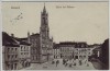 VERKAUFT !!!   AK Kamenz Markt mit Rathaus Sachsen 1912