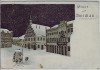 VERKAUFT !!!   Künstler-AK Gruss aus Zwickau Winter bei Nacht Nachtwächter Verlag Ullmann 1900 RAR