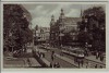 AK Foto Düsseldorf Albert Leo Schlagepeter-Platz Straßenbahn 1940