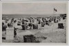 AK Foto Stolpmünde Ustka Blick auf Strand mit Fahne Pommern Polen 1940