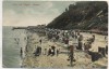AK Ostseebad Sellin auf Rügen Strand mit Menschen 1924