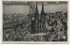 AK Köln am Rhein Fliegeraufnahme mit Hauptbahnhof und Dom 1935