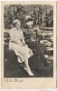 VERKAUFT !!!   AK Foto Soldat mit Frau auf Bank sitzend 1939
