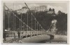 AK Foto Passau Hängebrücke mit Oberhaus 1930