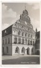 AK Foto Stargard Pommern Rathaus mit Fahrrad Stargard Szczeciński Polen 1941