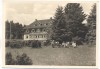 VERKAUFT !!!   AK Foto Erbenhausen Eisenacher Haus auf dem Ellenbogen Menschen im Klappstuhl b. Meiningen Rhön 1940