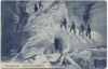 AK Eigergletscher Gletscherbesteigung Bergsteiger Kanton Bern Schweiz 1912