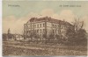 AK Békéscsaba All. felsöbb polgári iskola Ungarn Feldpost 1921