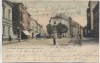 AK Bochum Bahnhofstrasse und Friedrichstrasse mit Mann und Kutschen 1905