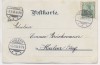 AK Litho Gruss aus Bad Neuenahr Kirche Wandelbahn Ortsansicht 1905