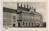 AK Foto Rostock Rathaus mit Spruch 1957