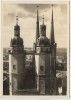 AK Foto Halle Saale Marktkirche vom Roten Turm aus gesehen 1939