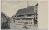 AK Stolberg im Harz Rathaus mit Hotel zum Kanzler 1910