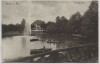 VERKAUFT !!!   AK Neuss am Rhein Stadtgarten mit Booten Feldpost 1916