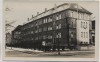 AK Foto Hamburg Ohlsdorf Hausansicht viele Fahnen 1942 RAR