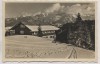 AK Foto Wannenkopfhütte im Winter b. Fischen im Allgäu 1935